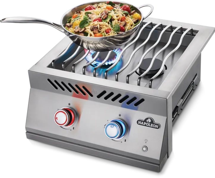 18" Dual Range Top Burner