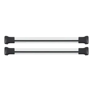 1999-2004 Jeep Grand Cherokee Roof Rack Cross Bars Silver