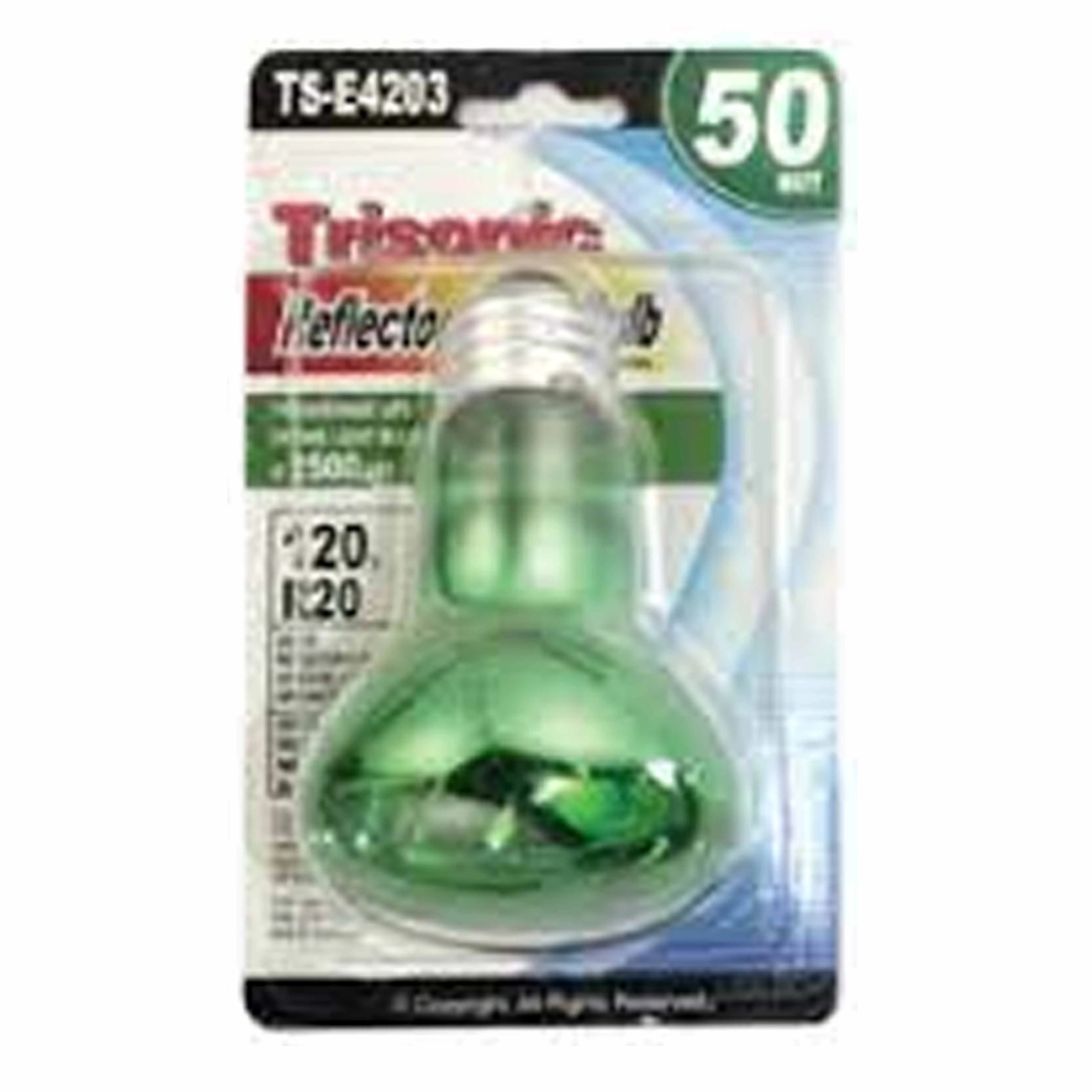 2 Green Reflector Flood Light Bulbs 50w 120v Frosted Replacement Lighting Lamp