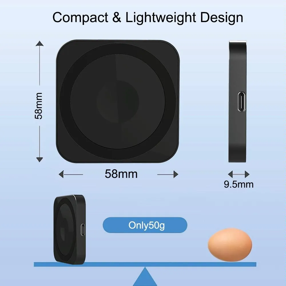 3 In 1 Portable Wireless Charger For Iphone Airpods And Iwatch