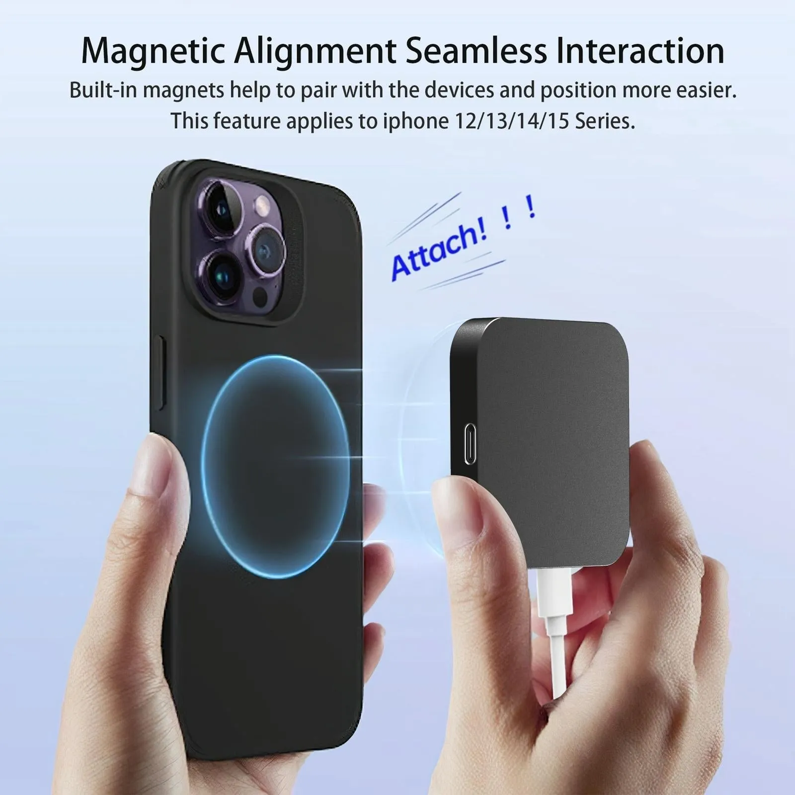 3 In 1 Portable Wireless Charger For Iphone Airpods And Iwatch