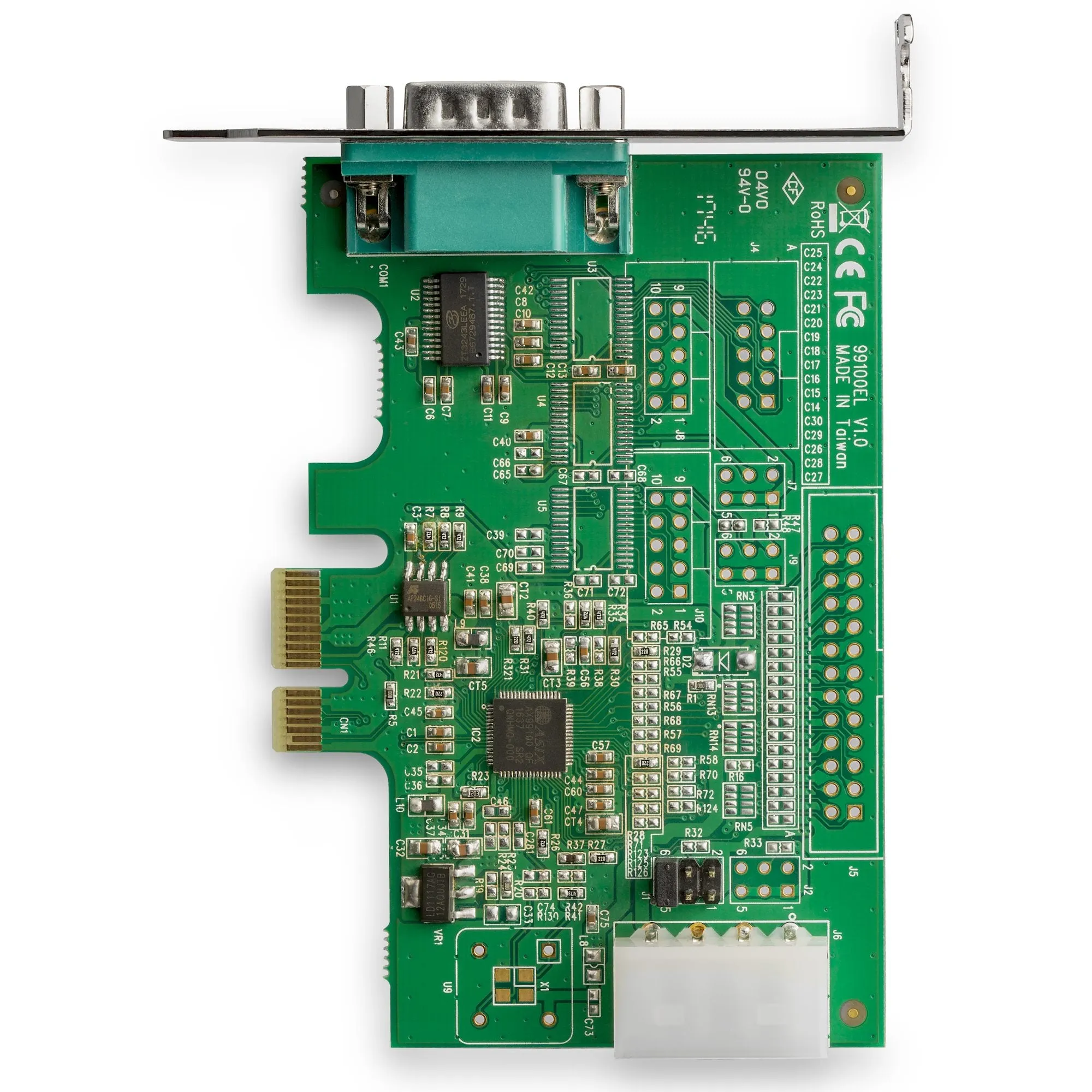 4 Port Pci-E Rs232 Serial Card