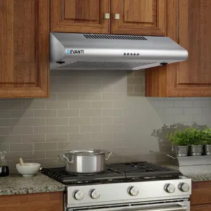 900mm Stainless Steel 3-Speed Range Hood with LED - Devanti