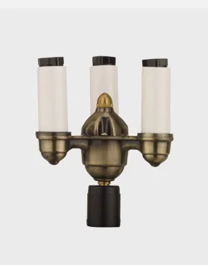 AGLW - Triple Upright Electric Gaslight Burner - ETUS