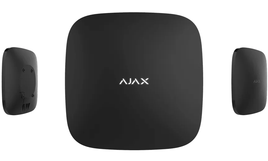 Ajax HUB2 Security system control panel with support for photo verification Black