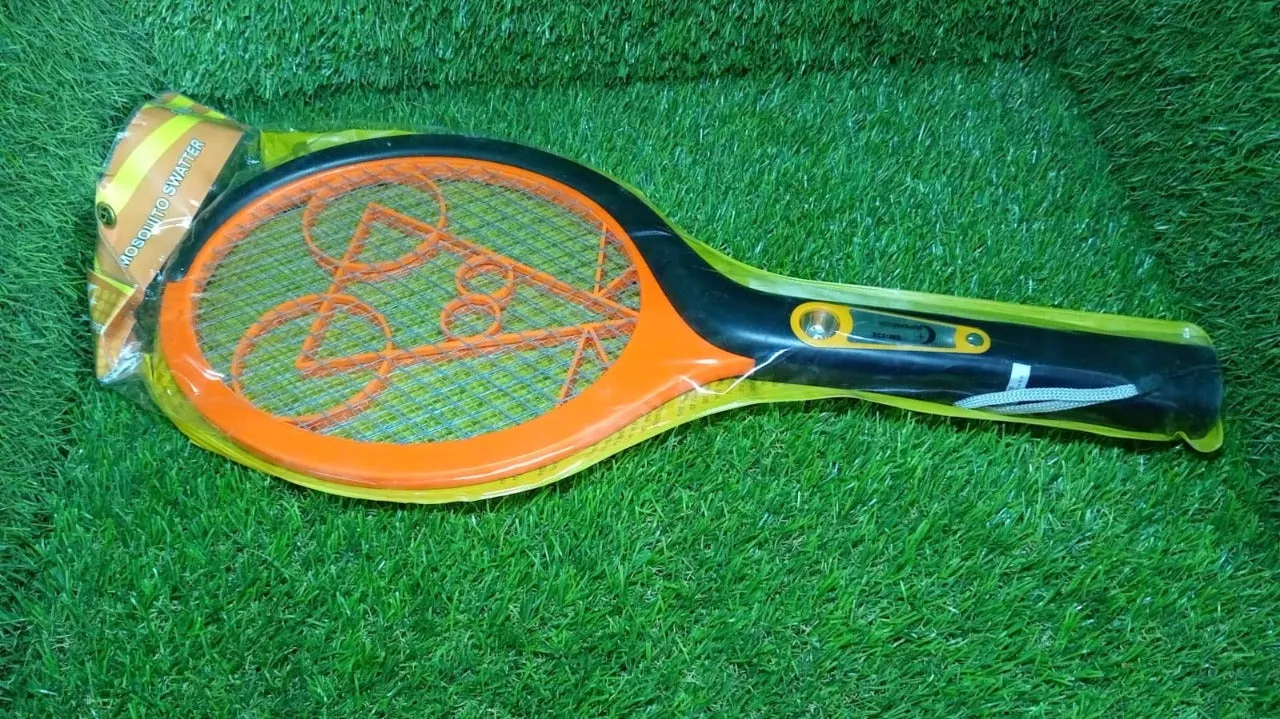 Anti Mosquito Racquet Rechargeable Insect Killer Bat with LED Light