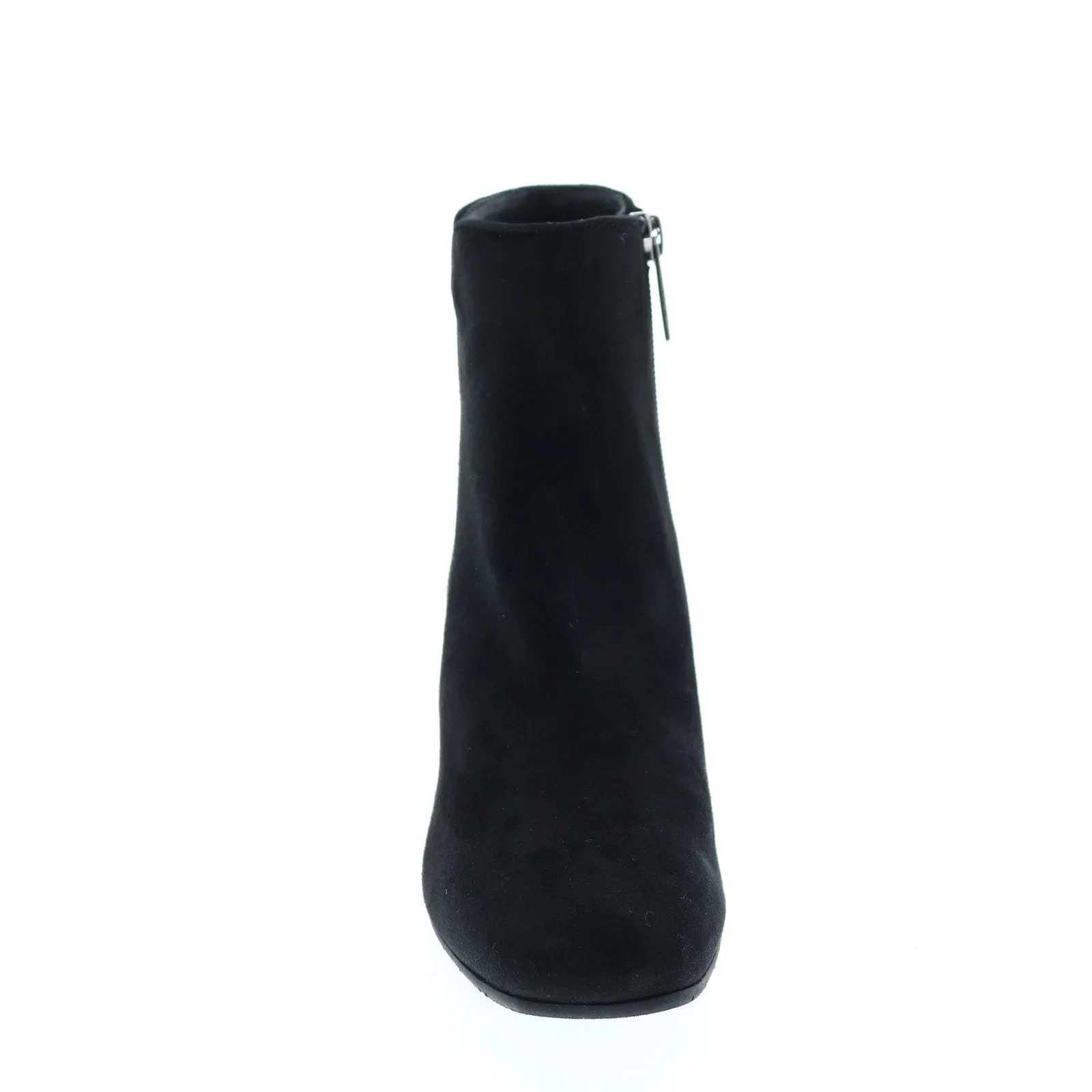 Aquatalia Denisse Dress Suede 34L3650-BLK Womens Black Suede Zipper Ankle & Booties Boots