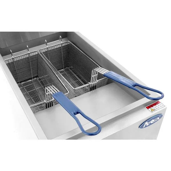 Atosa ATFS-40 40 LB Stainless Steel Gas Deep Fryer