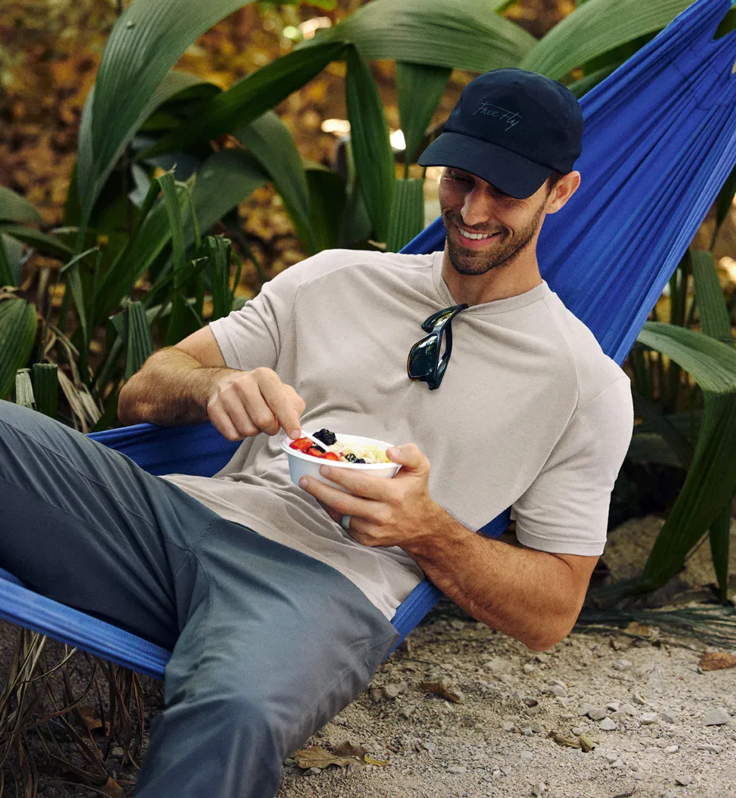 Bamboo Lightweight SS Shirt Sandstone