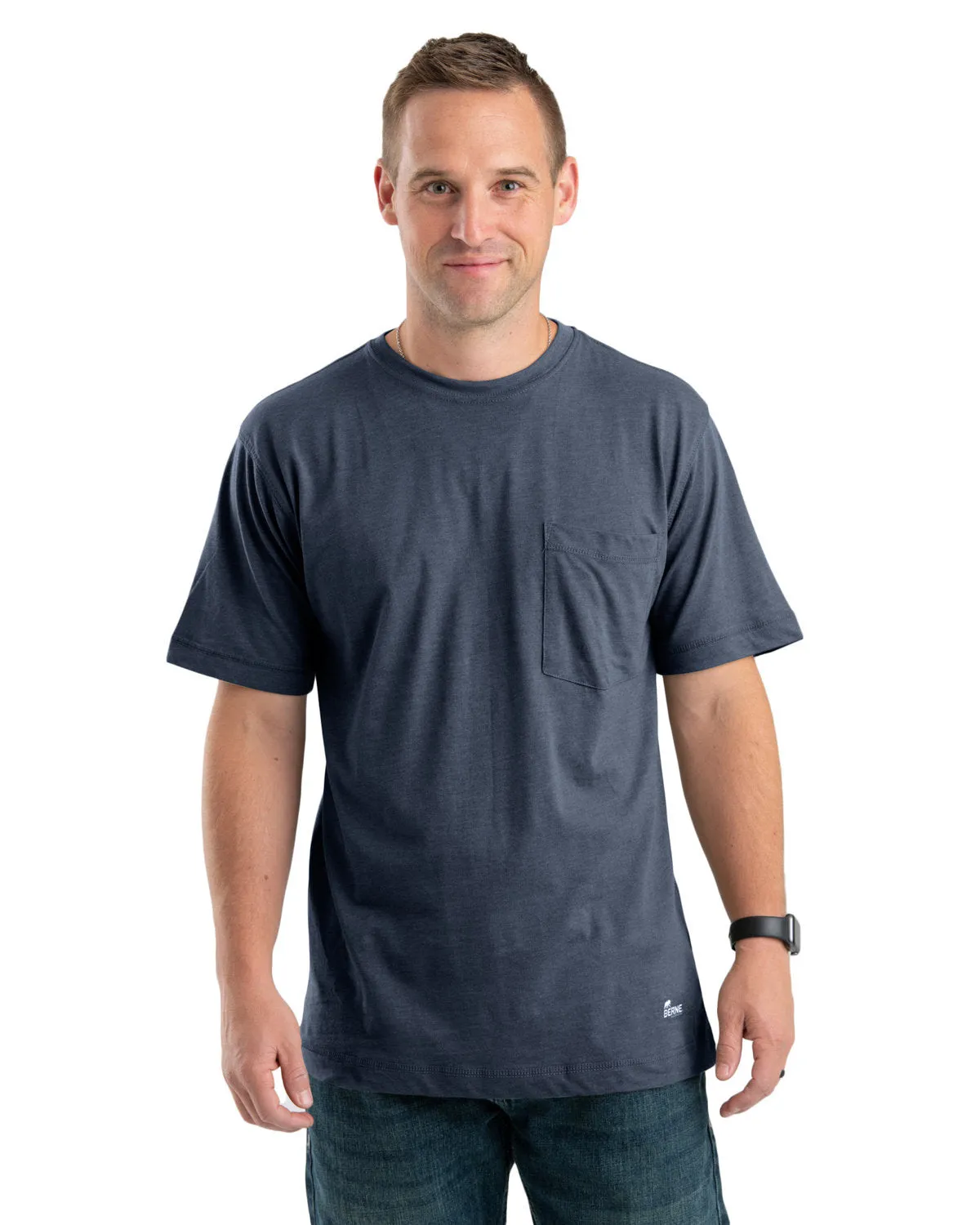 Berne Men's Tall Lightweight Performance T-Shirt
