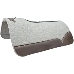 Best Ever 1 1/4" Kush Pad with Chocolate Roughout Wear Leathers- 32"X32"