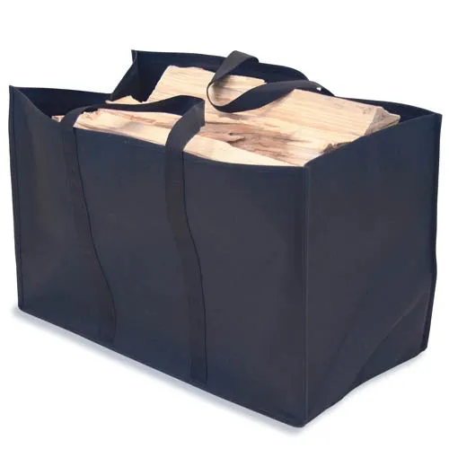 Canvas Fireplace Log Bag