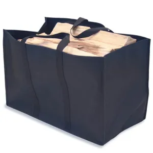 Canvas Fireplace Log Bag