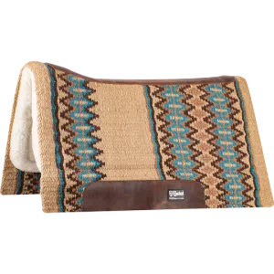 Cashel Blanket Top Performance 3/4" Fleece Bottom Pad- Tan