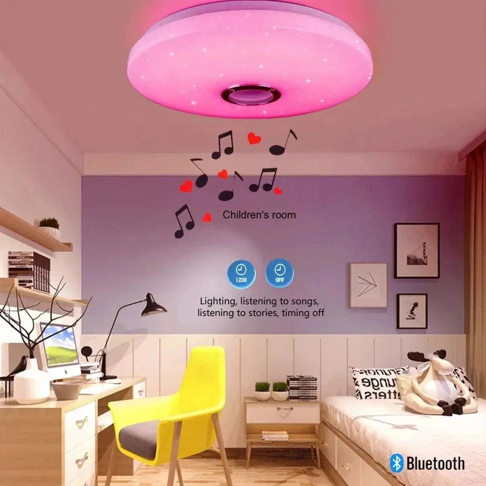 Ceiling Lamps Music Player Bluetooth Remote APP Control.