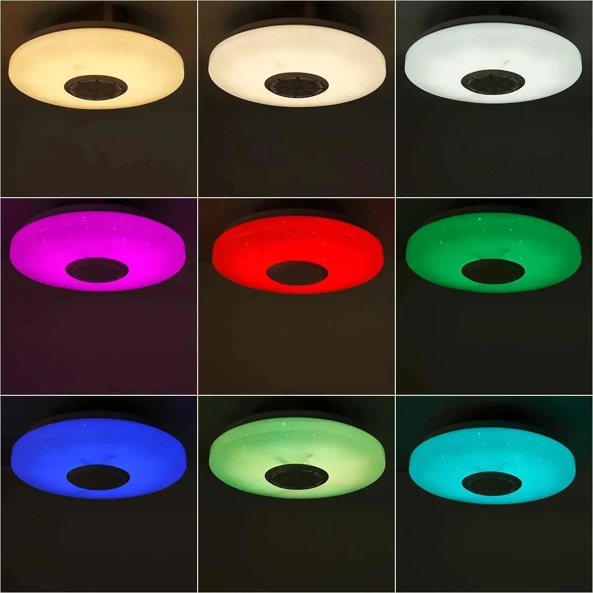 Ceiling Lamps Music Player Bluetooth Remote APP Control.