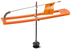 Celsius Orange Plastic Tip Up w/Line Black