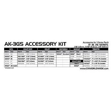 CK Worldwide 3 Series Gas Saver Kit - AK-3GS