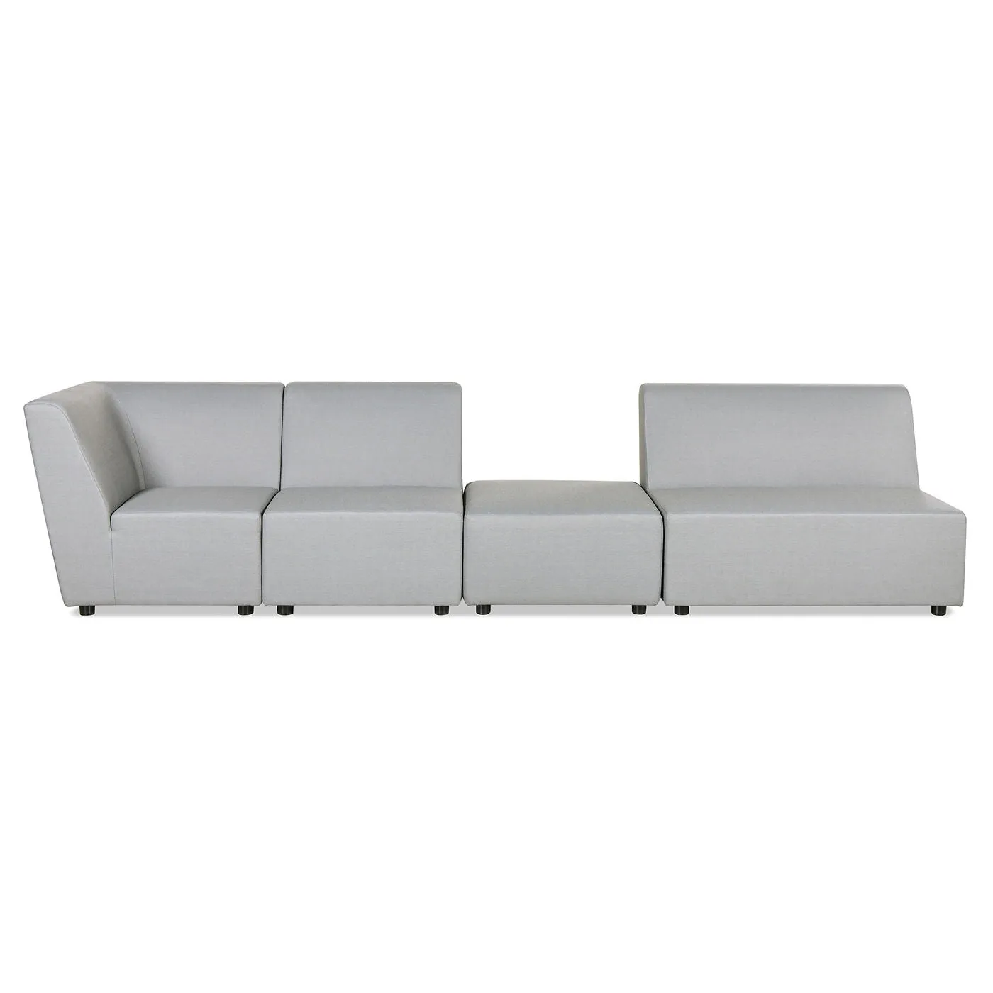 Cleo - Modular Upholstered Patio Ottoman Axroma Olefin by Couch.com