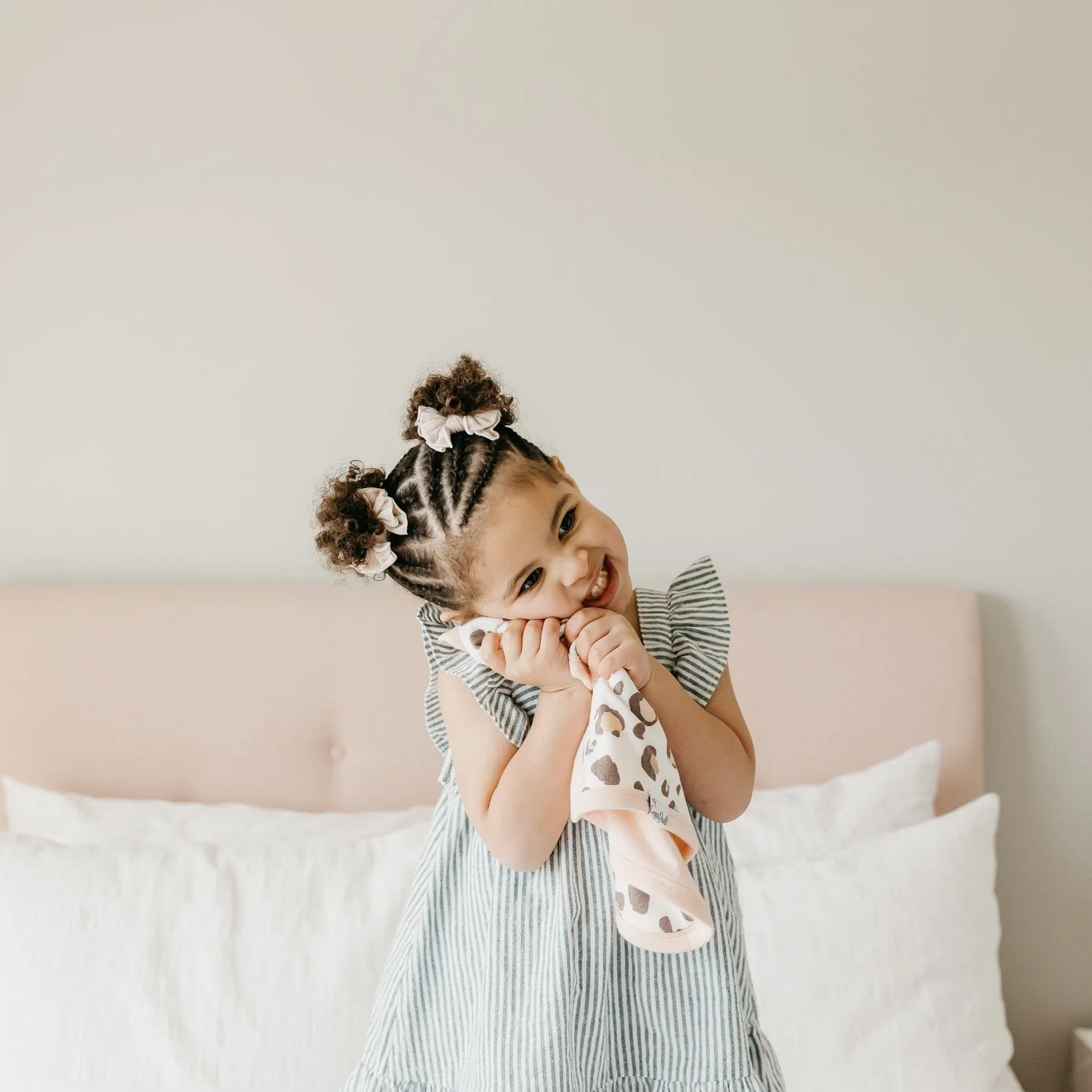 Copper Pearl Three-Layer Security Blanket Set | Millie