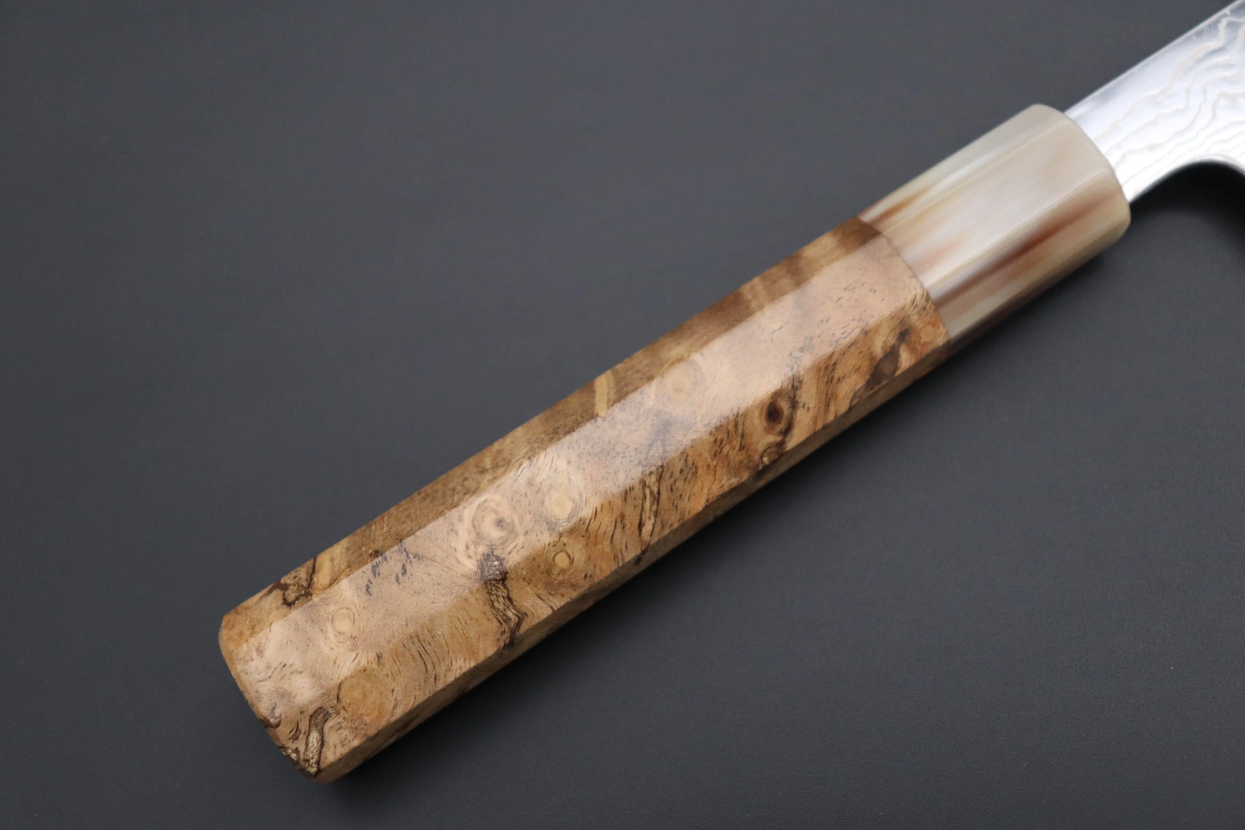 Custom Limited Edition, Sukenari ZDP-189 Nickel Damascus Wa Petty 165mm (6.4 inch, SCL-448)