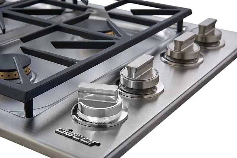 Dacor HDCT304GSNGH 30" Dual Gas Cooktop, Natural Gas/High Altitude