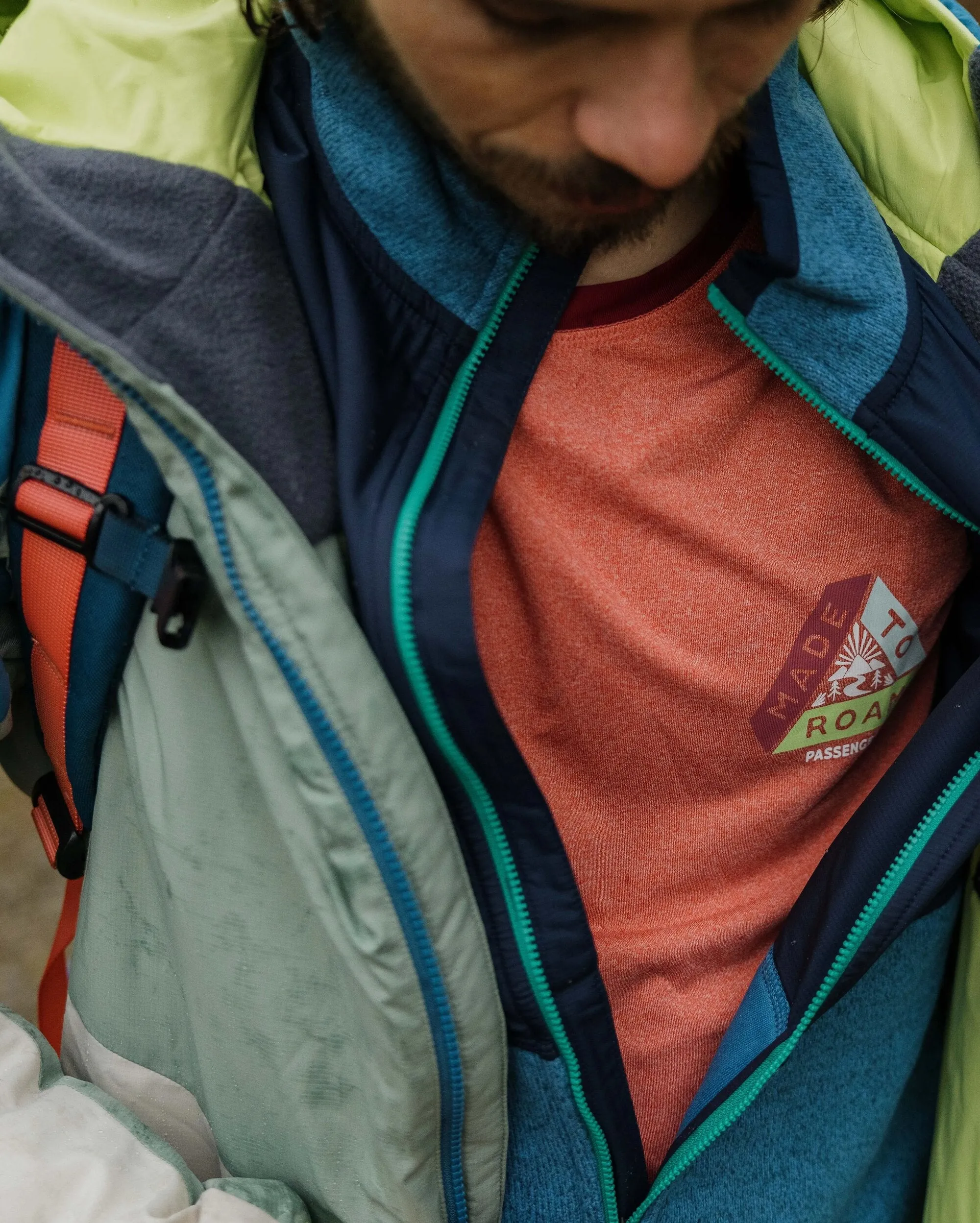 Daybreak Lightweight Recycled Thermore Insulated Jacket - Pistachio/Blue Steel