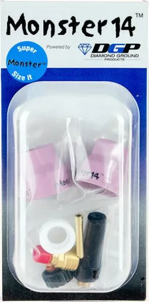 Diamond Ground Monster 14 TIG Nozzle Kit MN14-3-116D