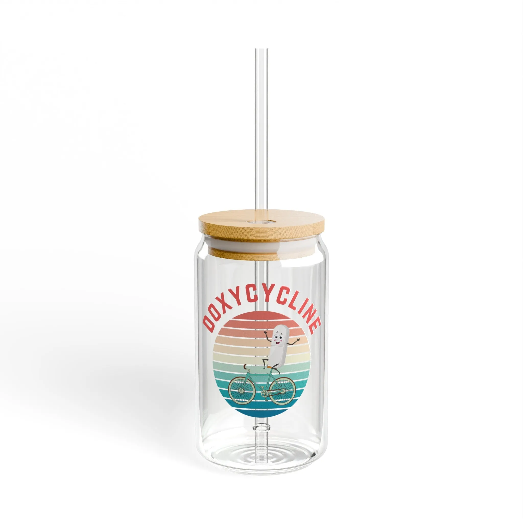 Doxycycline Sipper Glass, 16oz