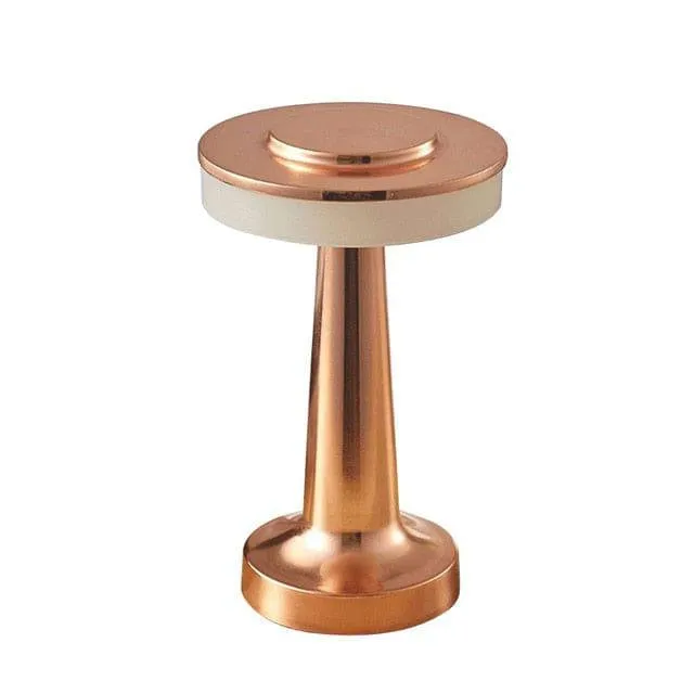 Dumbbell LED Table Lamps Touch Sensor USB Rechargeable Dimmable