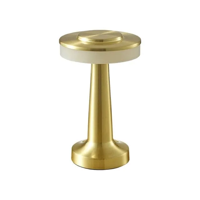 Dumbbell LED Table Lamps Touch Sensor USB Rechargeable Dimmable