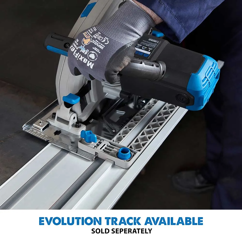 Evolution S210CCS 210mm Heavy Duty Metal Cutting Circular Saw Inc 210mm Mild Steel Blade