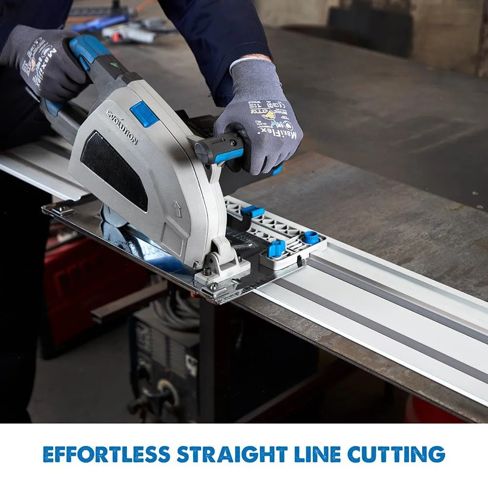 Evolution S210CCS 210mm Heavy Duty Metal Cutting Circular Saw Inc 210mm Mild Steel Blade