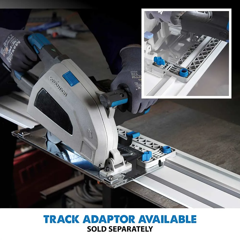 Evolution S210CCS 210mm Heavy Duty Metal Cutting Circular Saw Inc 210mm Mild Steel Blade