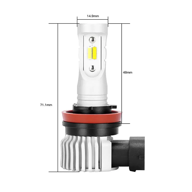 H8/H9/H11 Dual Color Switch LED Fog Lamps for 2012-Later Toyota Tacoma