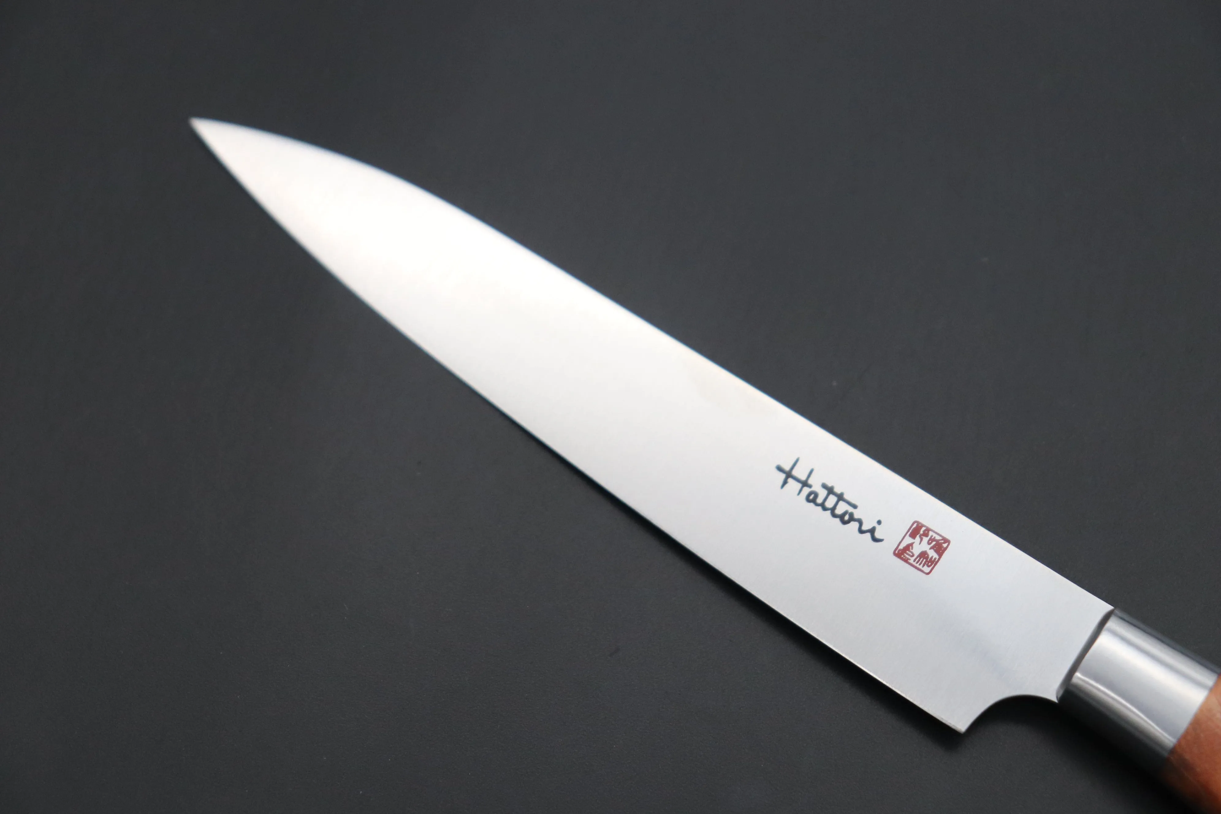 Hattori Forums FH Series FH Series Petty (120mm and 150mm, Stabilized Maple Wood Handle)