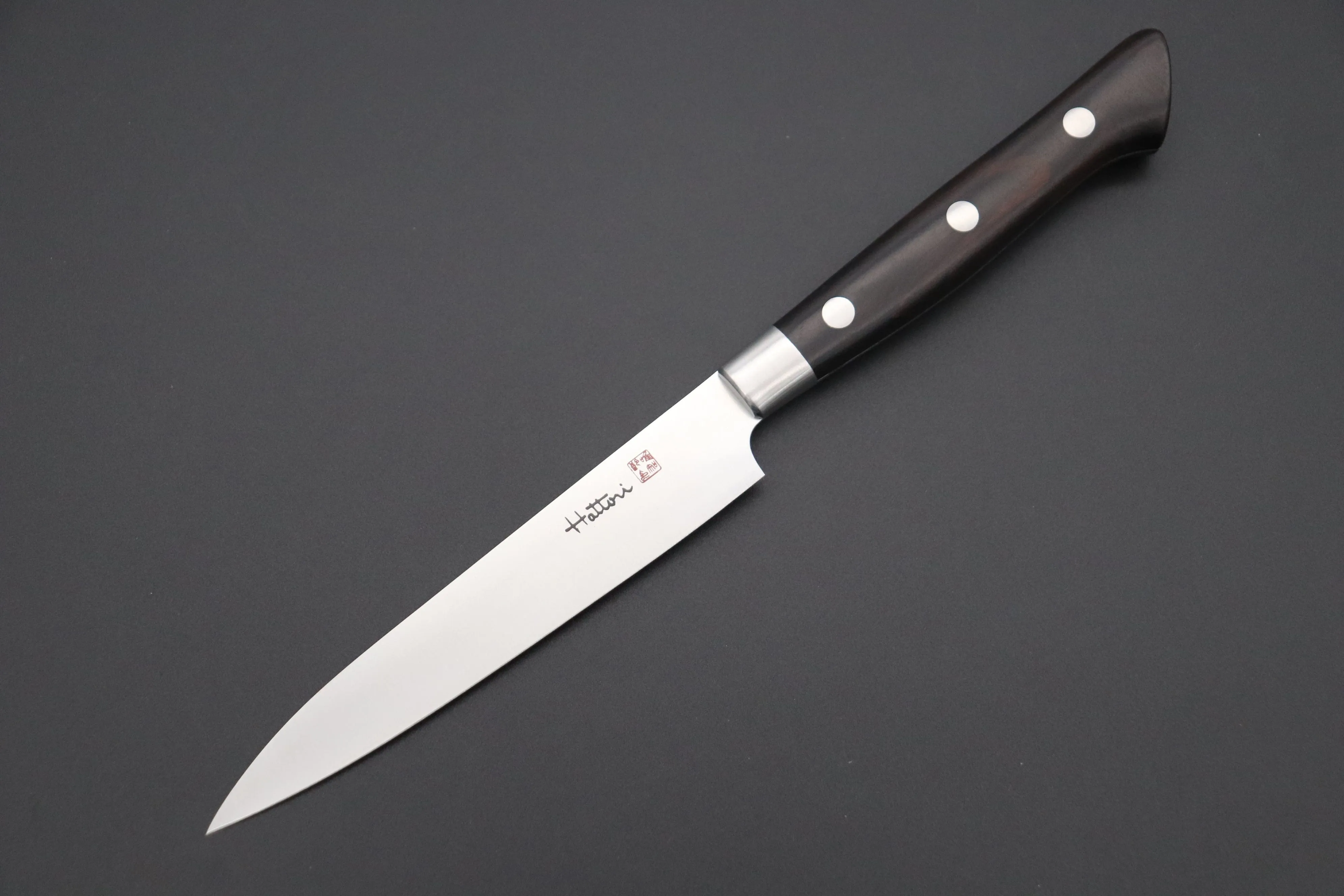 Hattori Forums FH Series Petty (120mm and 150mm, African Black Wood Handle)