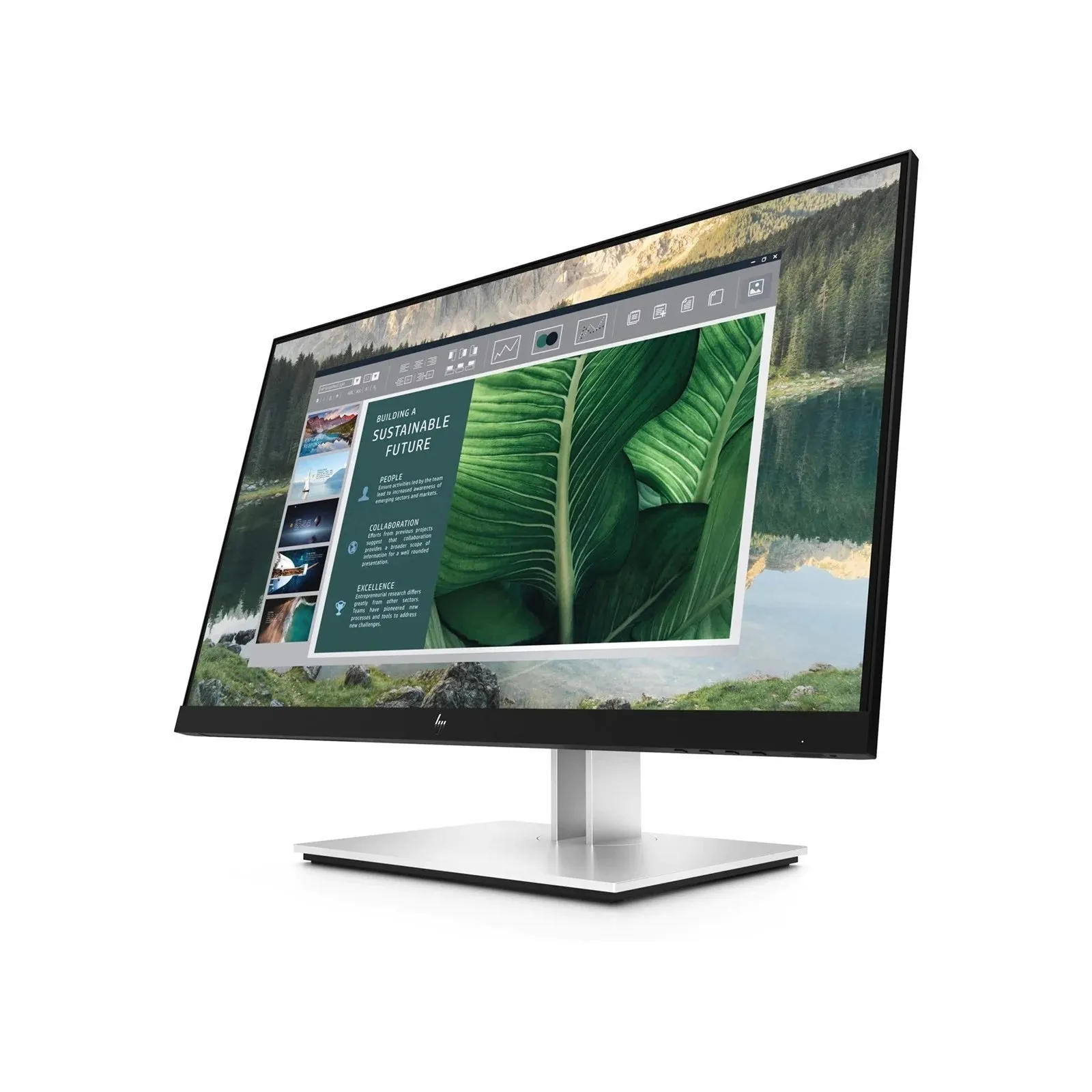 Hp E24u G4 - E-Series - Led Monitor - 24" (23.8" Viewable) - 1920 X 1080 Full Hd (1080P) @ 60 Hz - Ips - 250 Cd/M� - 100