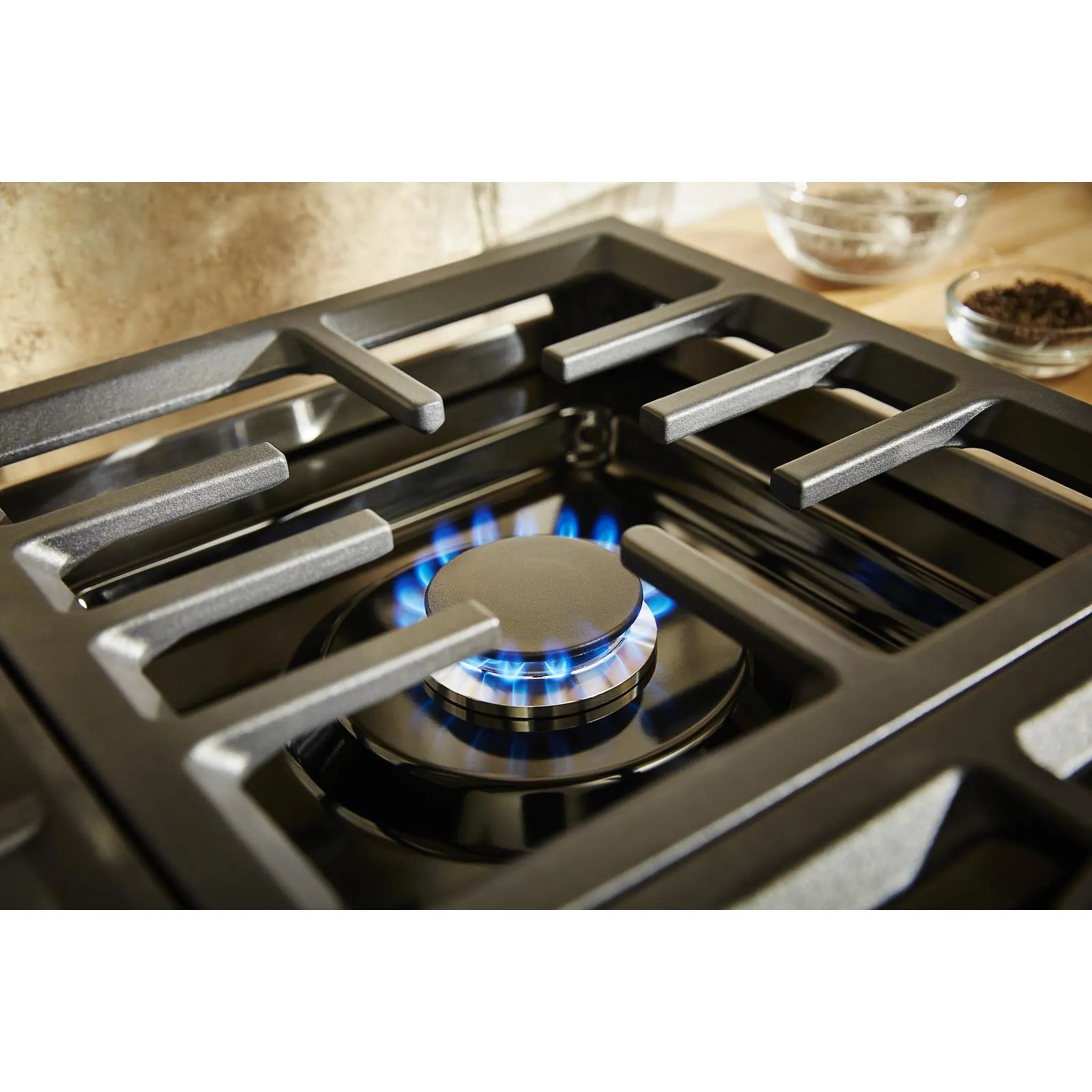 KitchenAid  30'' 4-Burner Commercial-Style Gas Rangetop (KCGC500JSS)