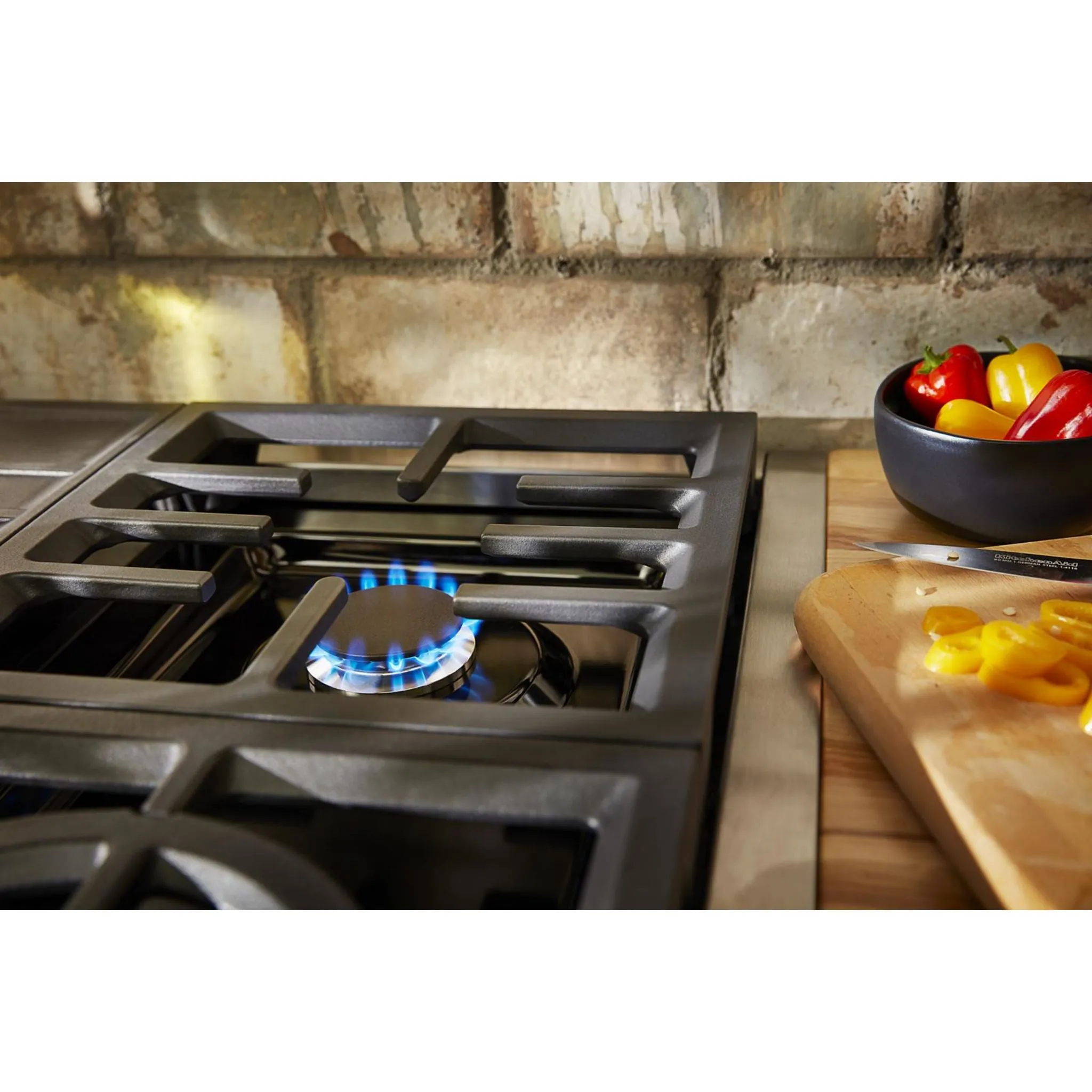 KitchenAid  30'' 4-Burner Commercial-Style Gas Rangetop (KCGC500JSS)