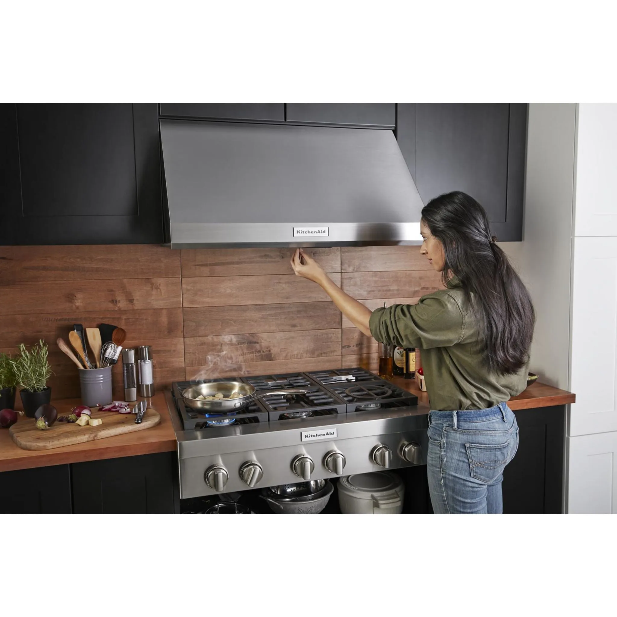 KitchenAid 36" Gas Cooktop (KCGC506JSS) - Stainless Steel