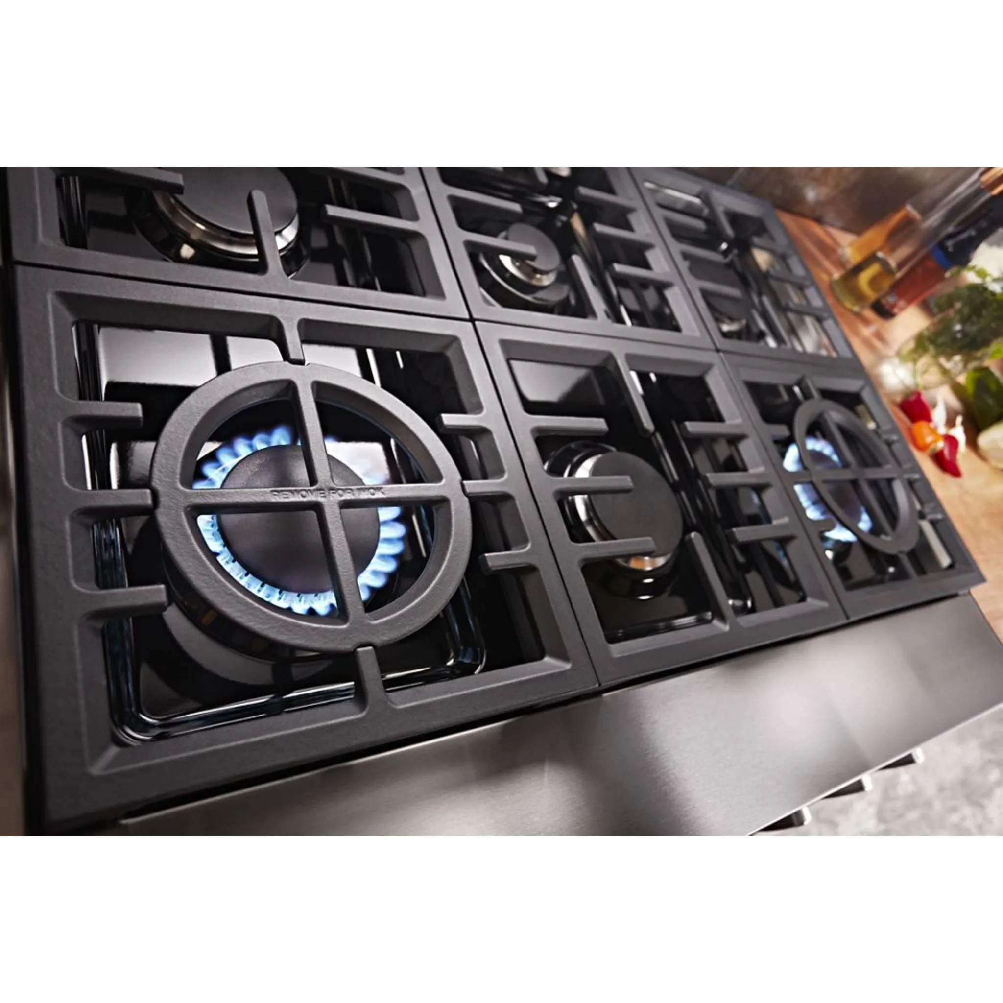 KitchenAid 36" Gas Cooktop (KCGC506JSS) - Stainless Steel