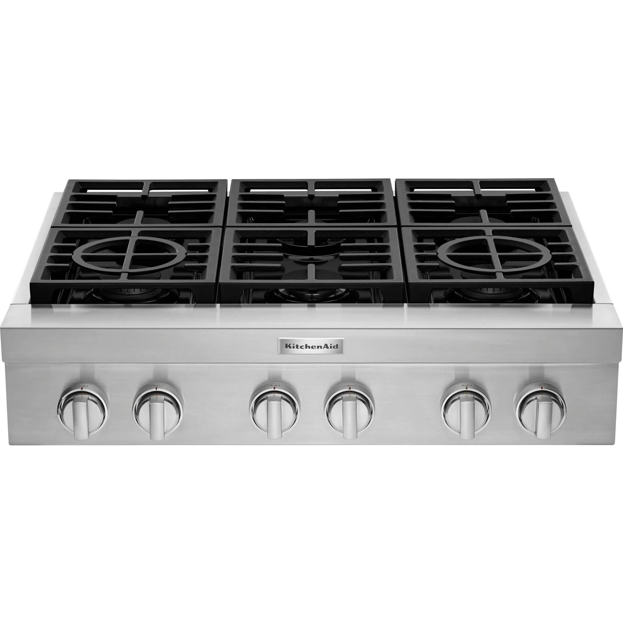 KitchenAid 36" Gas Cooktop (KCGC506JSS) - Stainless Steel