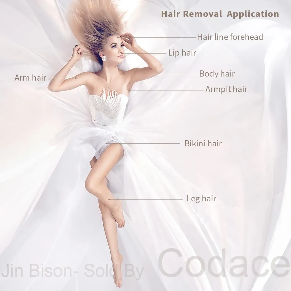 Laser Hair Remover With LCD Display