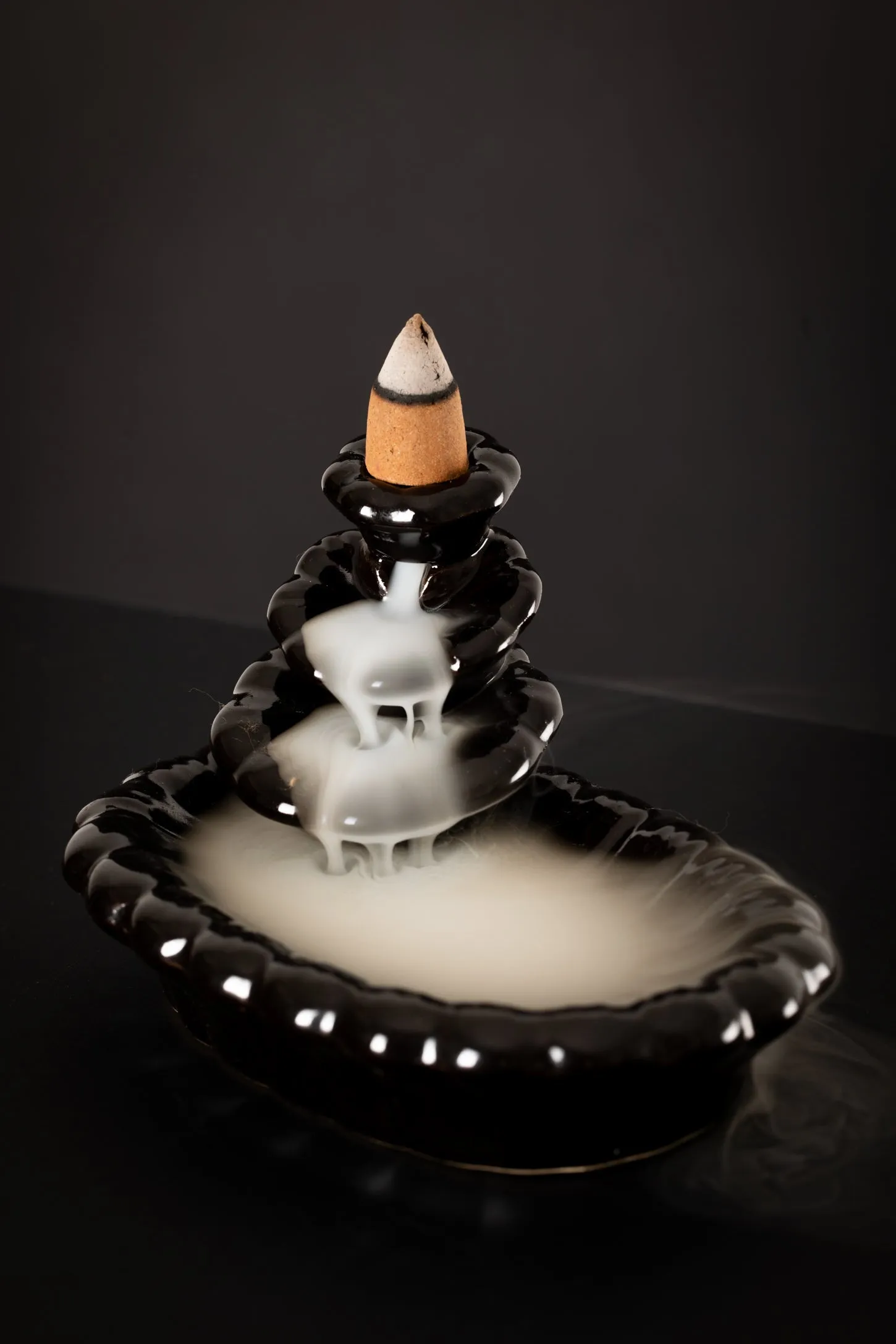 Lilypad Waterfall Backflow Incense Burner