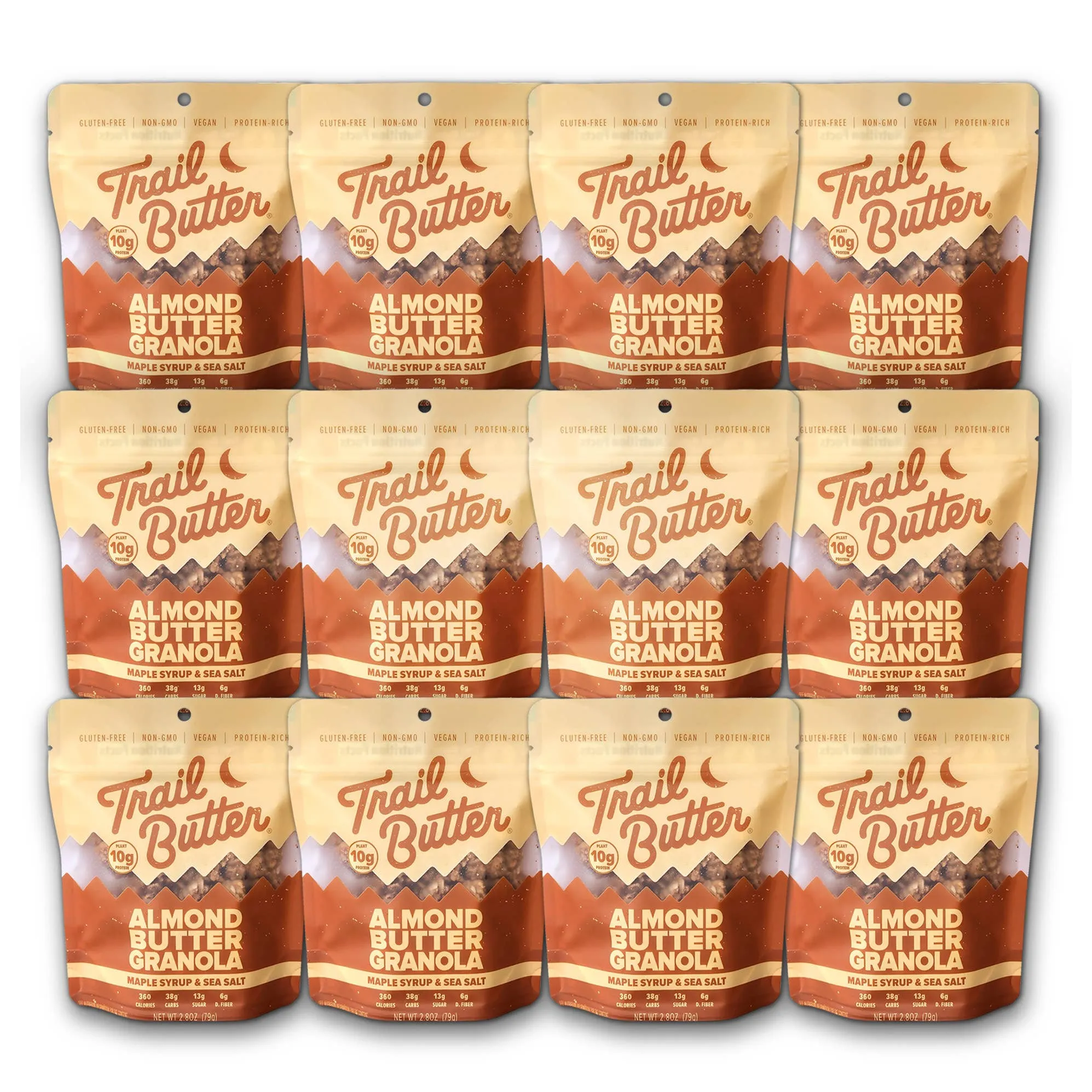 Maple Syrup Sea Salt Almond Butter Granola Portable