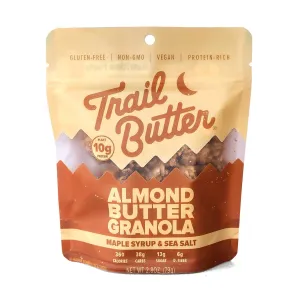 Maple Syrup Sea Salt Almond Butter Granola Portable
