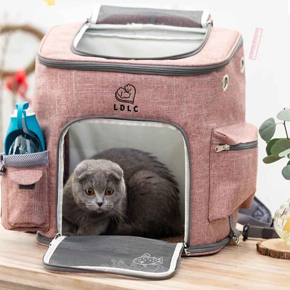 Melange Color Backpack Cat Carrier