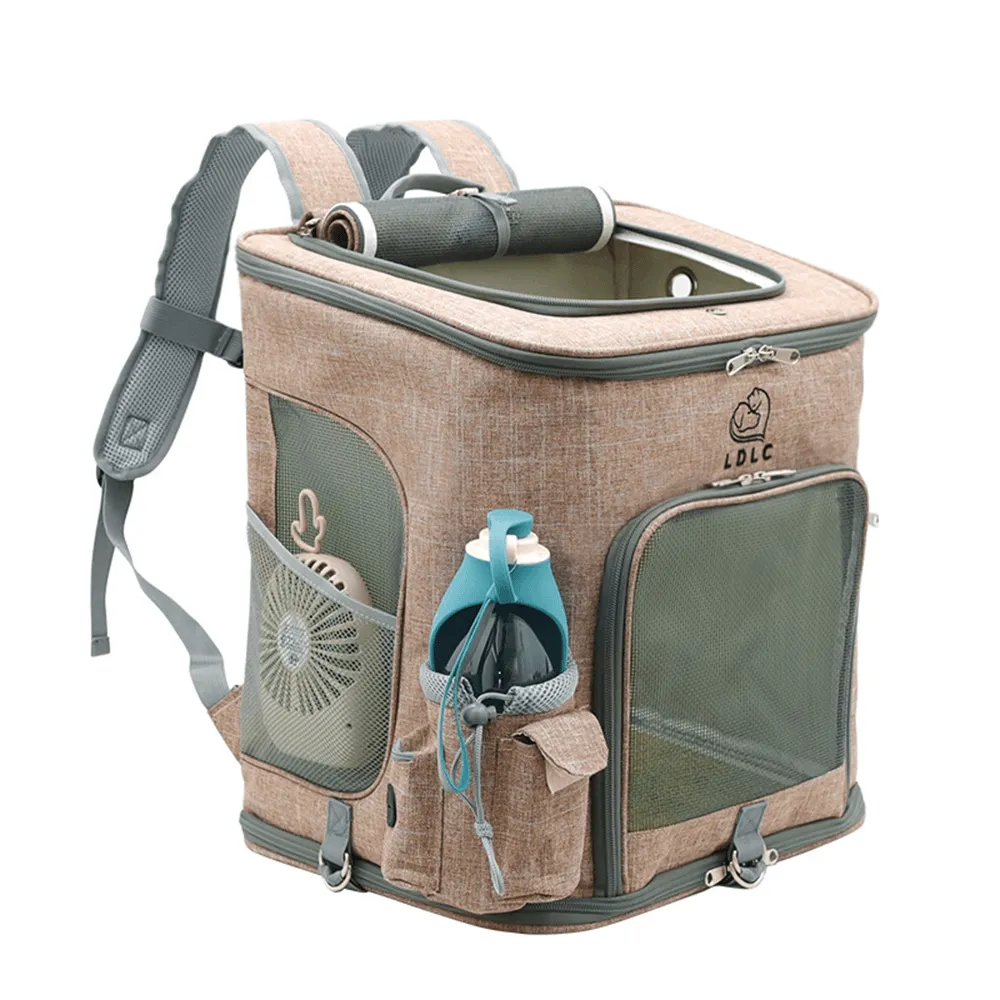 Melange Color Backpack Cat Carrier
