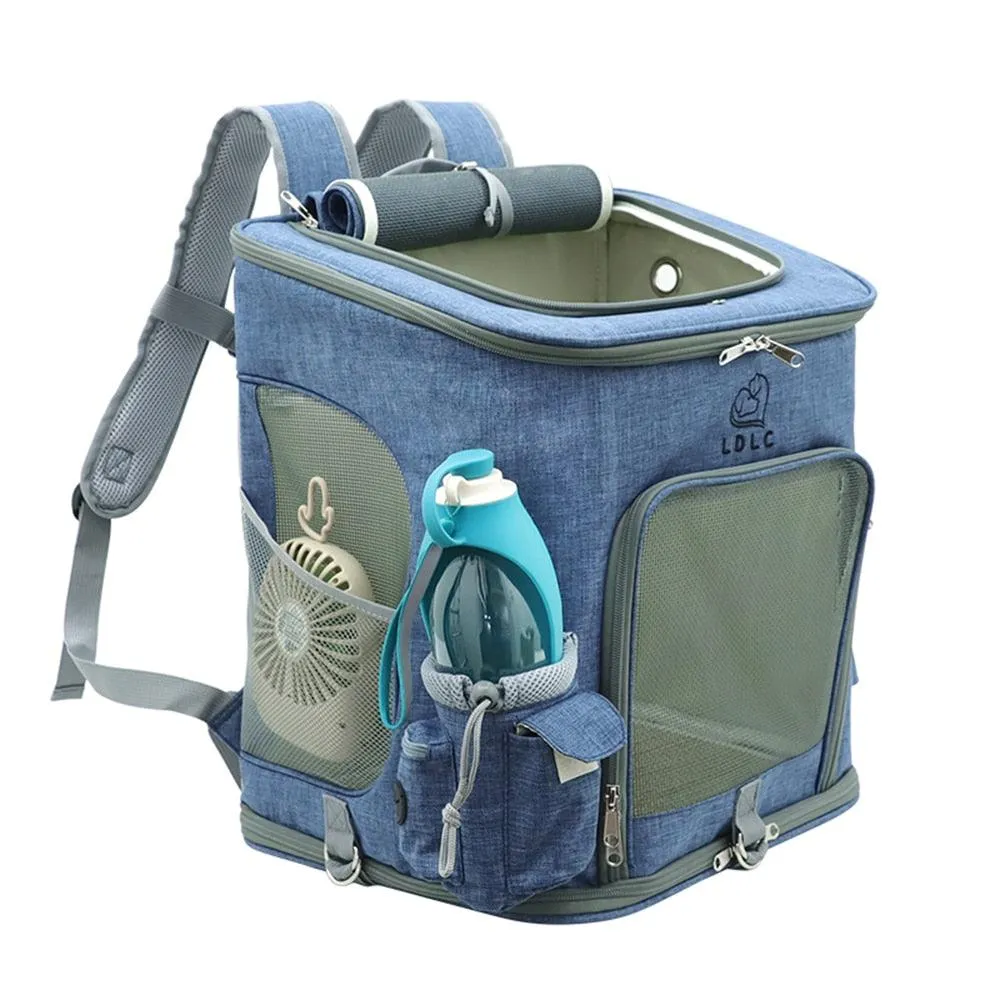 Melange Color Backpack Cat Carrier